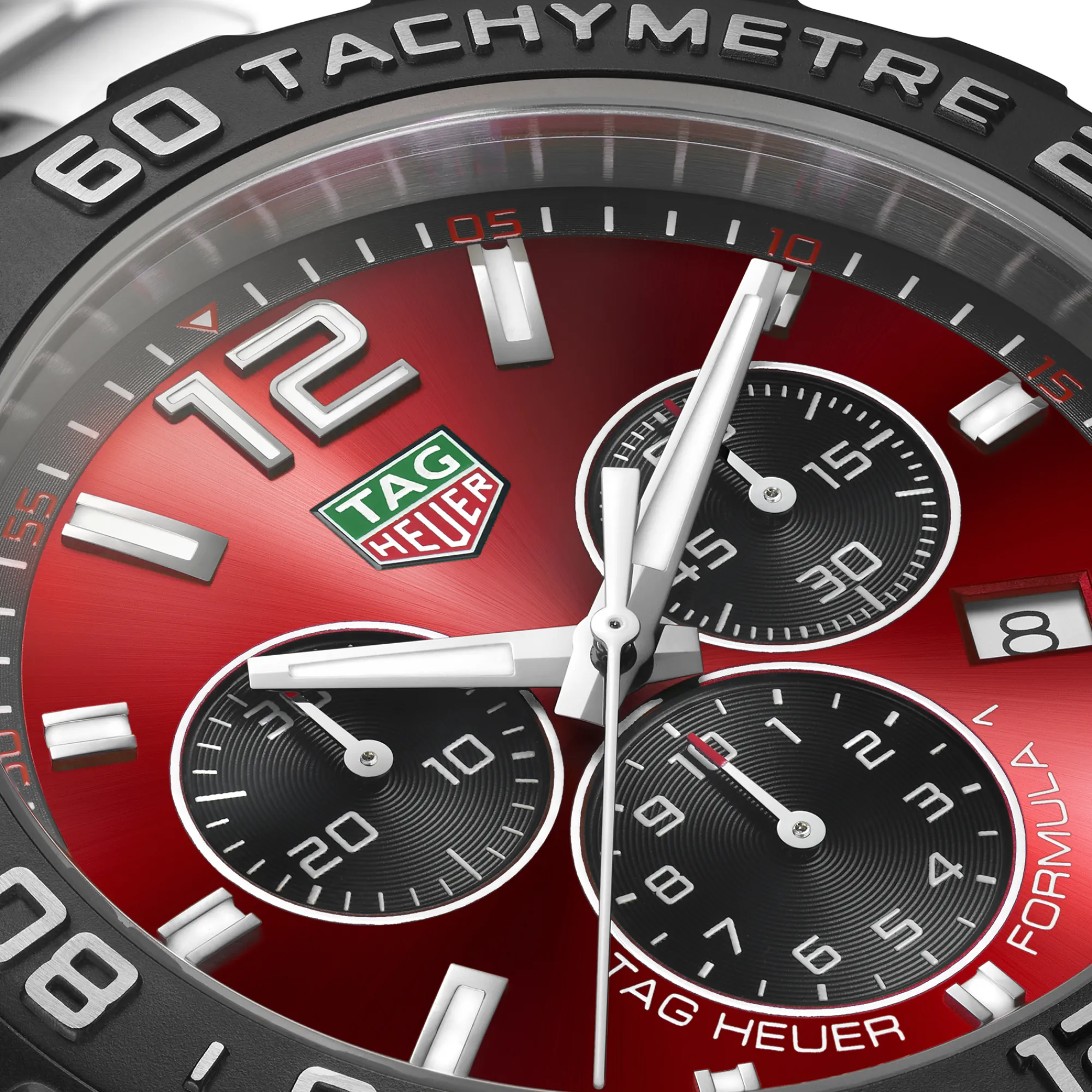 TAG Heuer Formula 1 Chronograph Red Dial Watch, 43mm Outlet