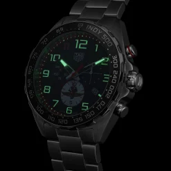 TAG Heuer Formula 1 Chronograph x Indy 500 Black Dial Watch, 43mm Hot
