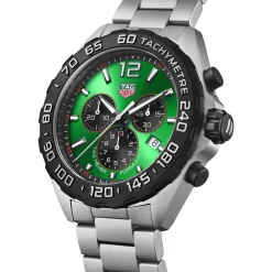 TAG Heuer Formula 1 Chronograph Green Dial, 43mm Clearance