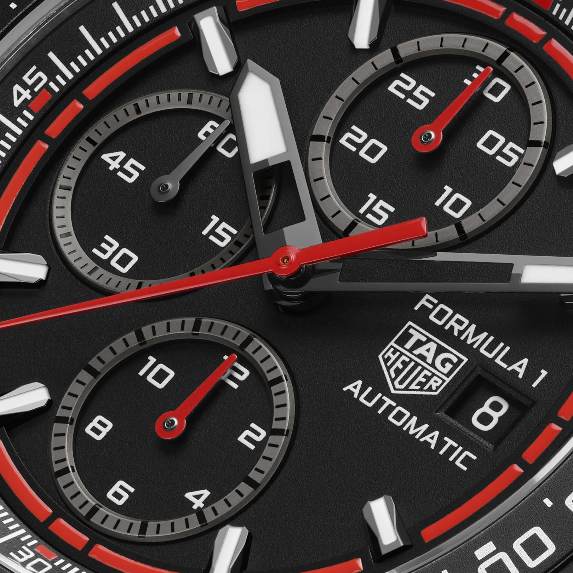 TAG Heuer Formula 1 Chronograph Black Dial watch, 44mm Hot