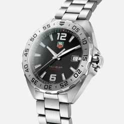 TAG Heuer Formula 1 Quartz Mens Black Steel Watch, 41mm
