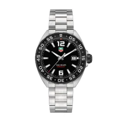 TAG Heuer Formula 1 Quartz Mens Black Steel Watch, 41mm Sale
