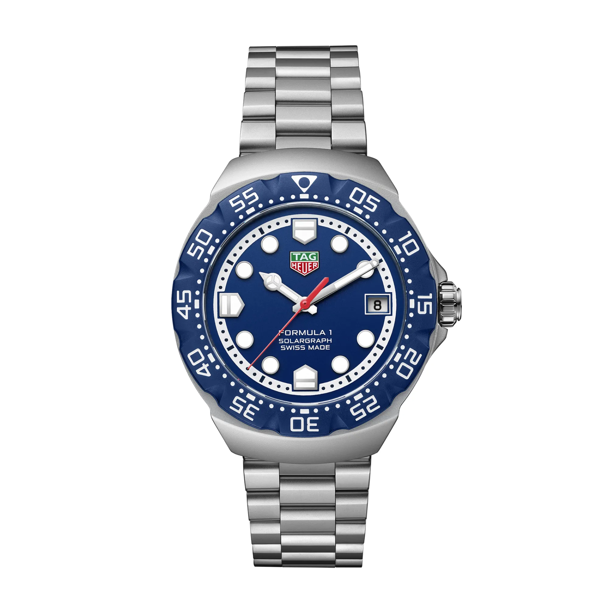 TAG Heuer Formula 1 Solargraph Blue Dial Watch, 38mm Online