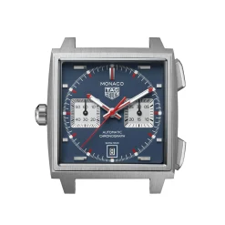 TAG Heuer Monaco Chronograph Blue Dial Watch, 39mm Clearance