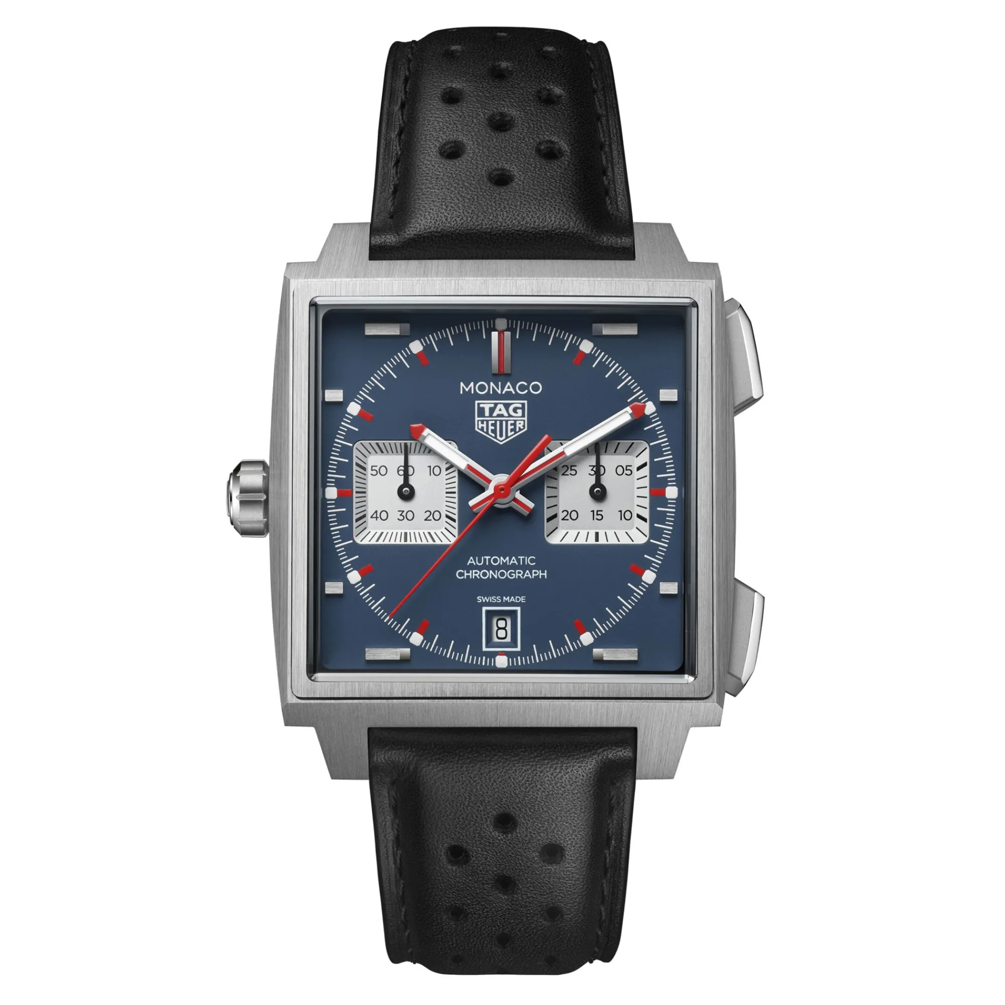 TAG Heuer Monaco Chronograph Blue Dial Watch, 39mm Clearance