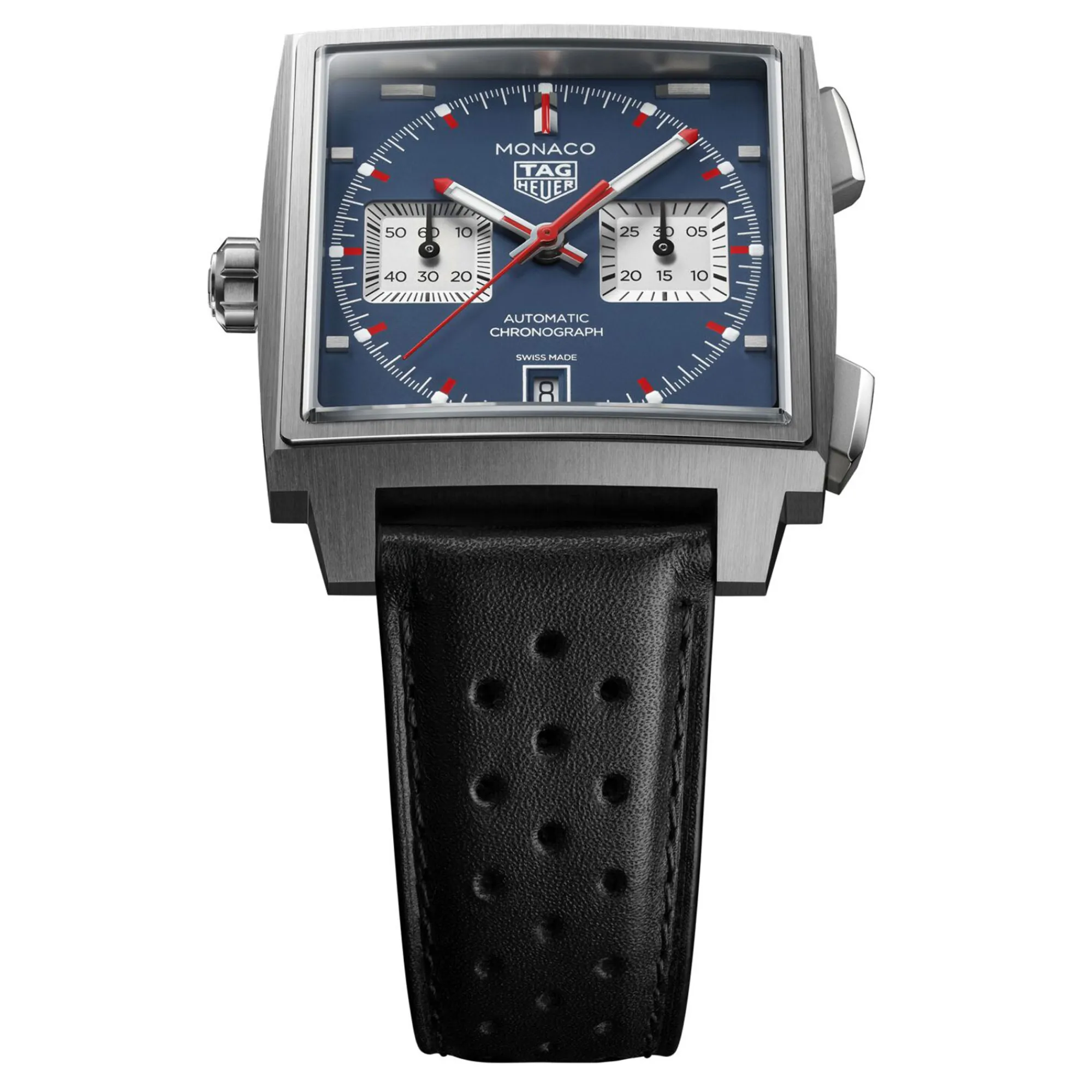 TAG Heuer Monaco Chronograph Blue Dial Watch, 39mm Clearance