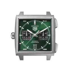 TAG Heuer Monaco Chronograph Green Dial Watch, 39mm Sale