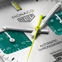 TAG Heuer Monaco Chronograph Racing Silver Dial Watch, 39mm Online