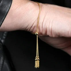 Roberto Coin Tassel Bolo Bracelet 14K Clearance
