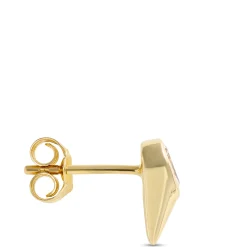 Teardrop Diamond Studs, ⅓ Total Carat Weight, 14K Yellow Gold Best