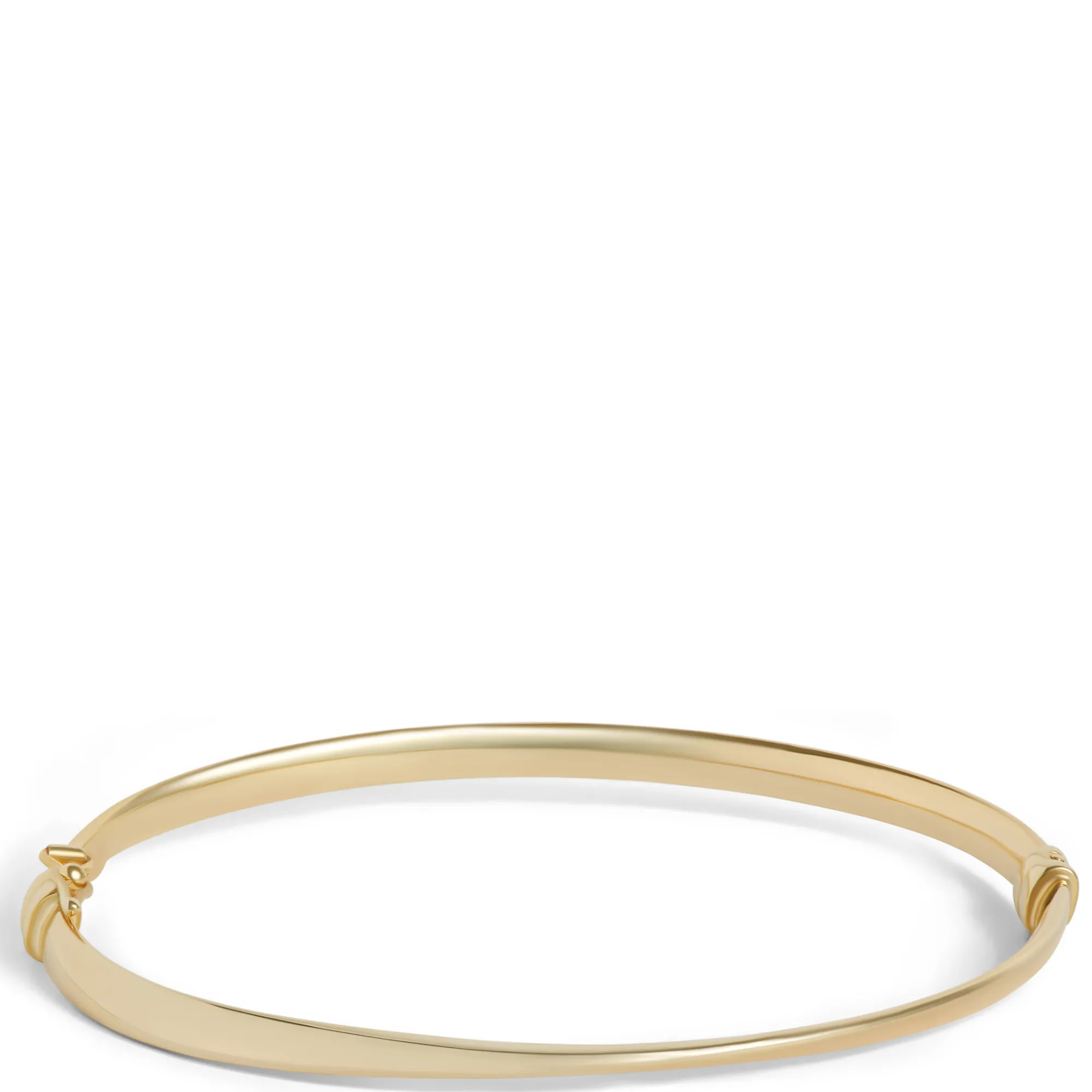 Toscano Bangle Bracelet, 14K Yellow Gold New