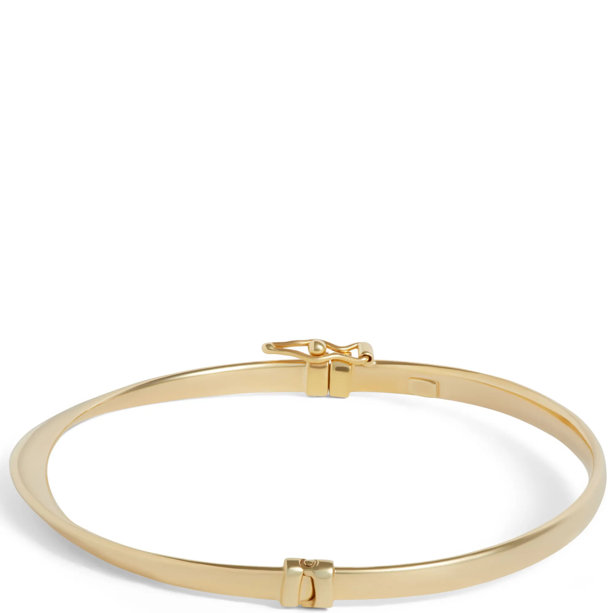Toscano Bangle Bracelet, 14K Yellow Gold New