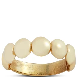 Toscano Beaded Ring, 14K Yellow Gold New