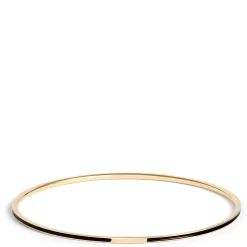Toscano Black Enamel Slip On Bangle, 14K Yellow Gold Best