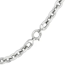 Toscano Classic Forzantina Link Necklace, Sterling Silver Clearance