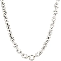 Toscano Classic Forzantina Link Necklace, Sterling Silver Clearance