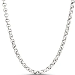 Toscano Classic Rolo Link Necklace, Sterling Silver Discount