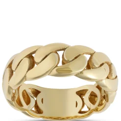 Toscano Cuban Link Ring, 14K Yellow Gold Outlet
