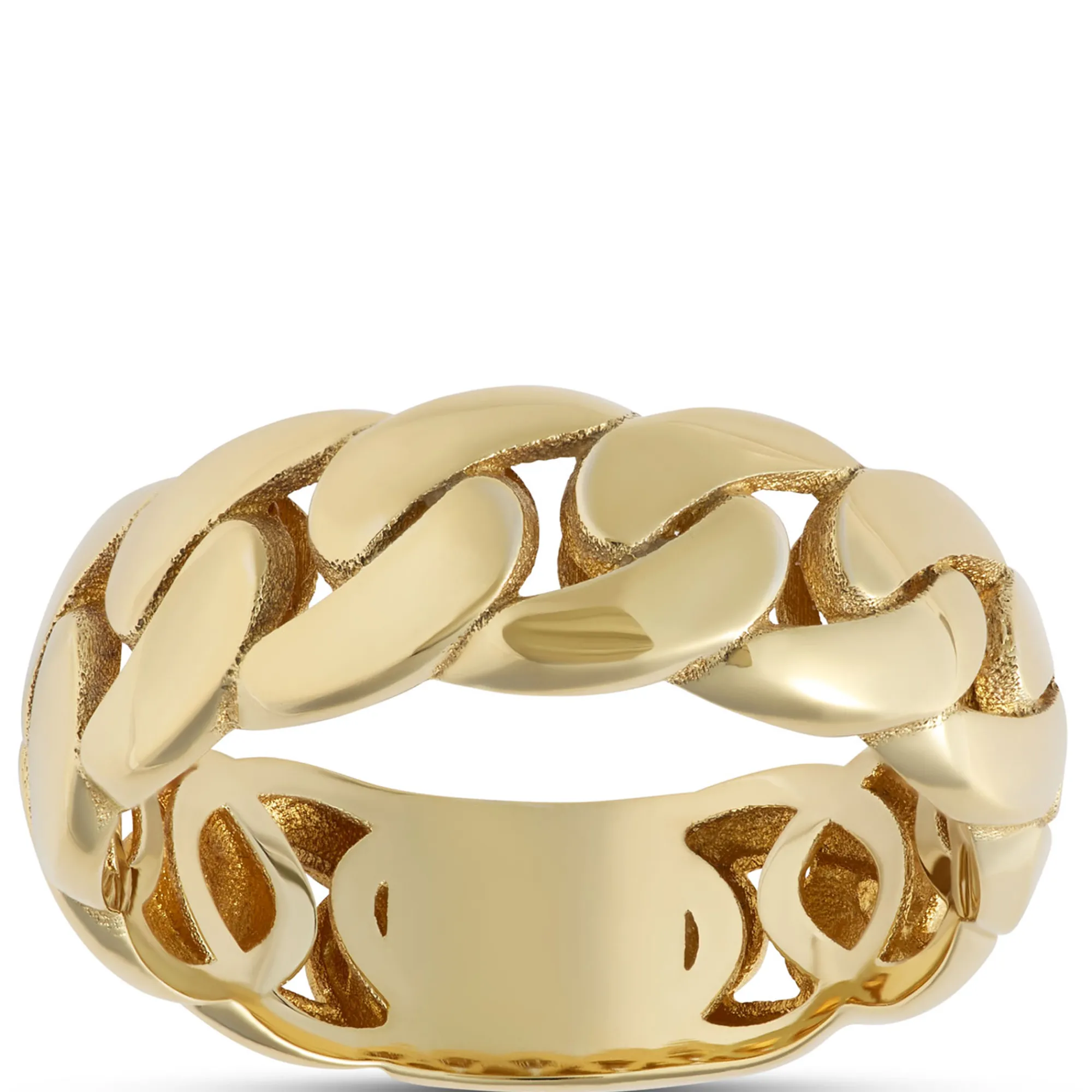 Toscano Cuban Link Ring, 14K Yellow Gold Outlet