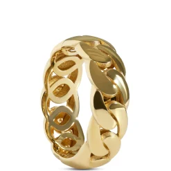 Toscano Cuban Link Ring, 14K Yellow Gold Outlet