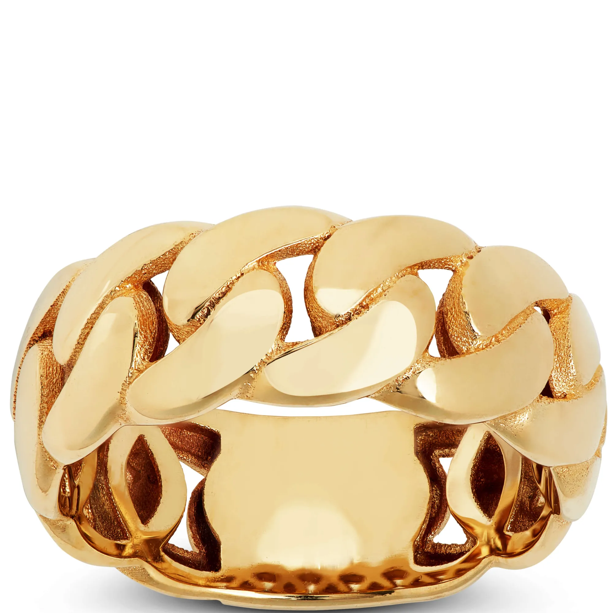 Toscano Cuban Link Ring, 14K Yellow Gold Hot