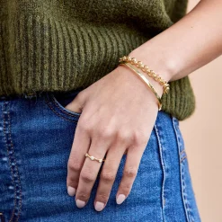 Toscano Cushion Shaped Bangle 14K Outlet
