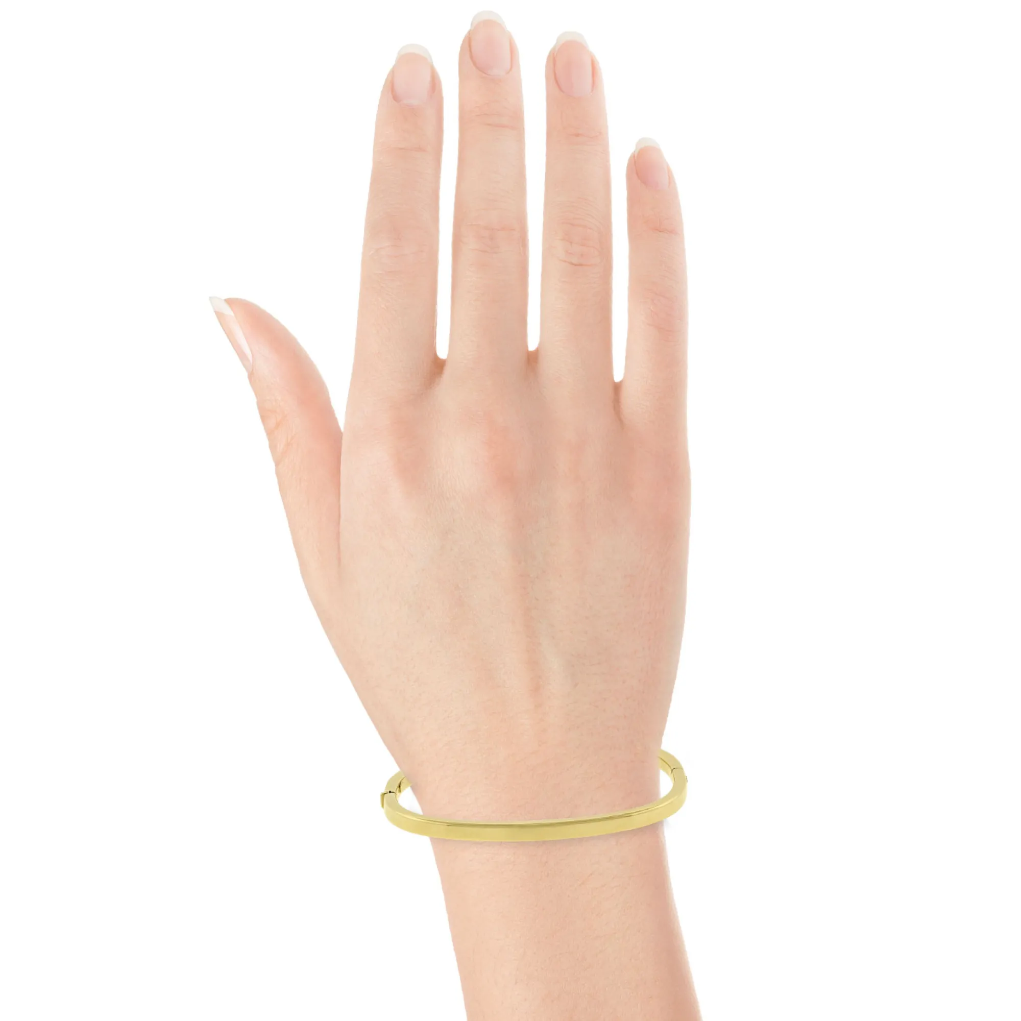 Toscano Cushion Shaped Bangle 14K Outlet