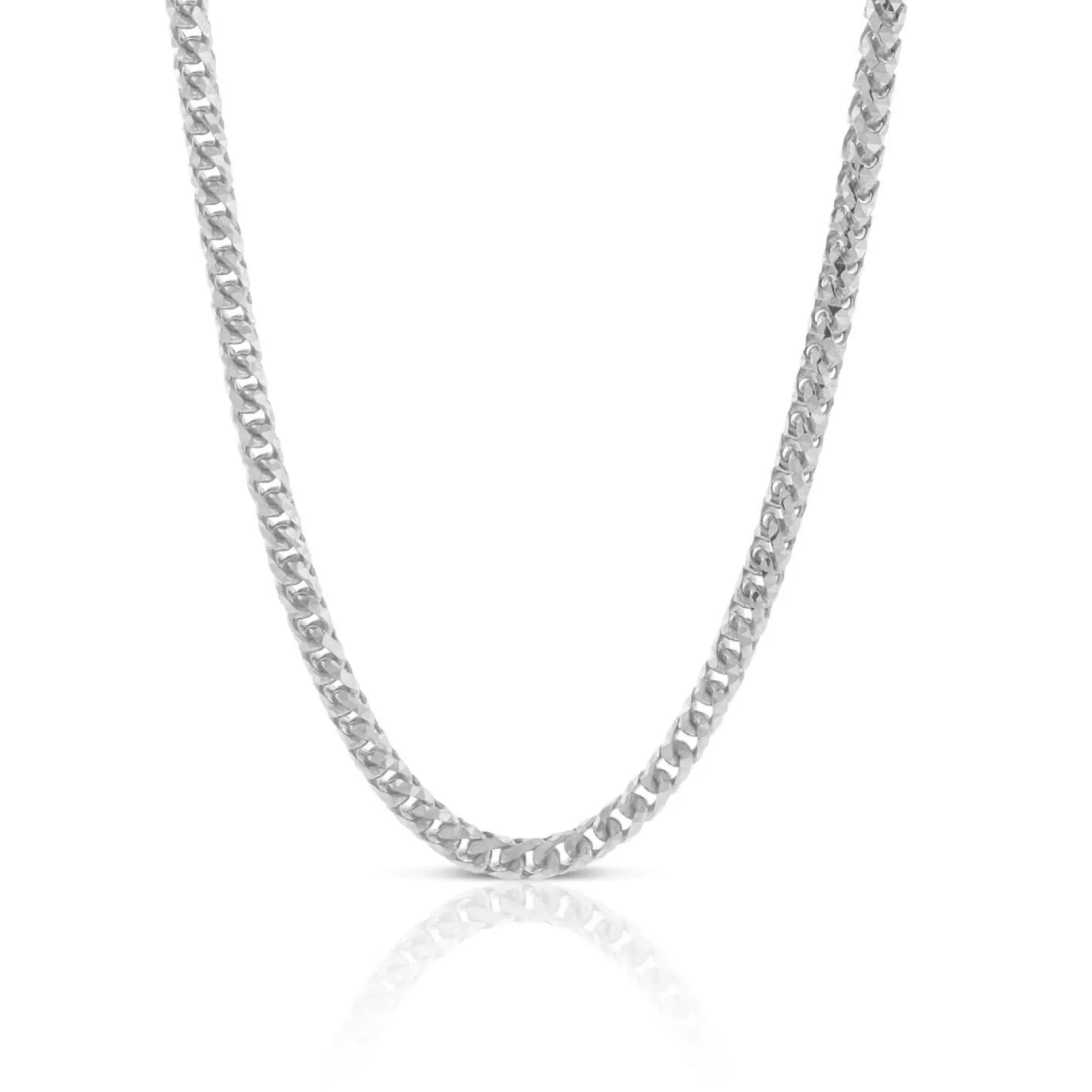 Toscano Diamond Cut Round Franco Chain 14K, 24" Hot