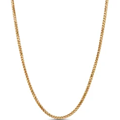 Toscano Diamond Cut Round Franco Chain 14K, 24" Outlet