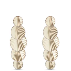 Toscano 5 Disc Dangle Earrings, 14K Gold Online