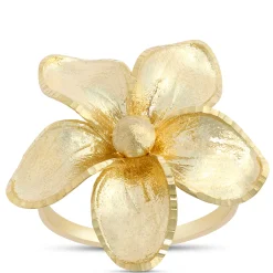 Toscano Flower Ring, 14K Yellow Gold Clearance