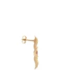 Toscano Flower-Shaped Amethyst Earrings, 14K Yellow Gold Best