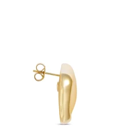Toscano Freeform Stud Earrings, 14K Yellow Gold Clearance