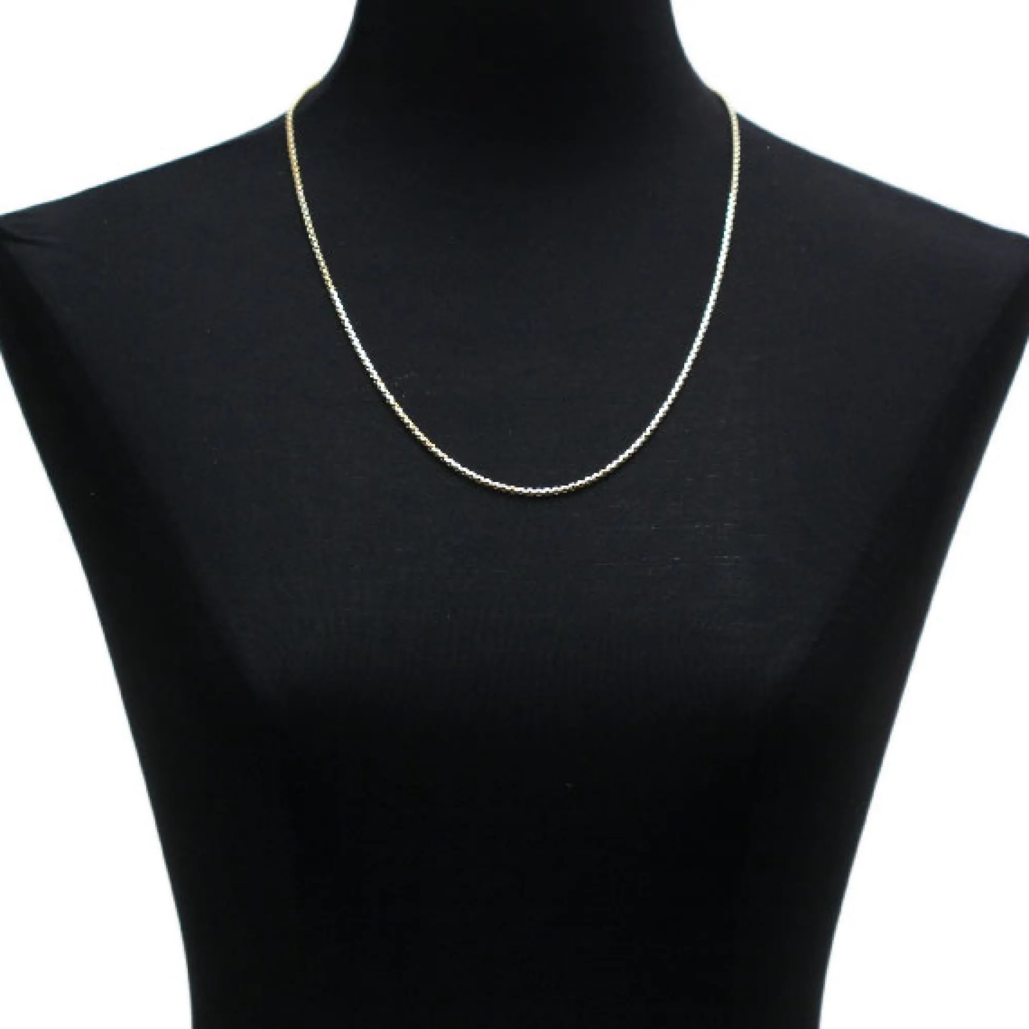 Toscano Half Round Box Chain 14K, 24" Best
