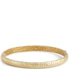 Toscano Hammered Satin Bangle, 14K Yellow Gold Clearance