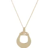 Toscano Hinged Doorknocker Pendant Necklace, 14K Yellow Gold Online
