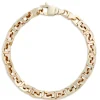 Toscano Hinged Link Chain Bracelet in 14K Yellow Gold Hot