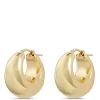 Toscano Hoop Earrings, 14K Yellow Gold Discount