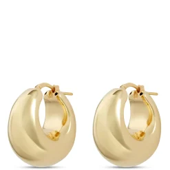 Toscano Hoop Earrings, 14K Yellow Gold Discount