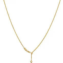 Toscano 22-Inch Adjustable Necklace, 14K Yellow Gold Sale