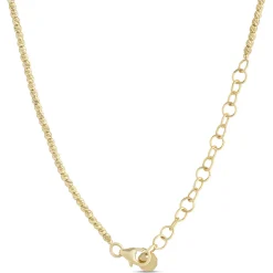 Toscano 18-Inch Beaded Y Necklace, 14K Yellow Gold Best