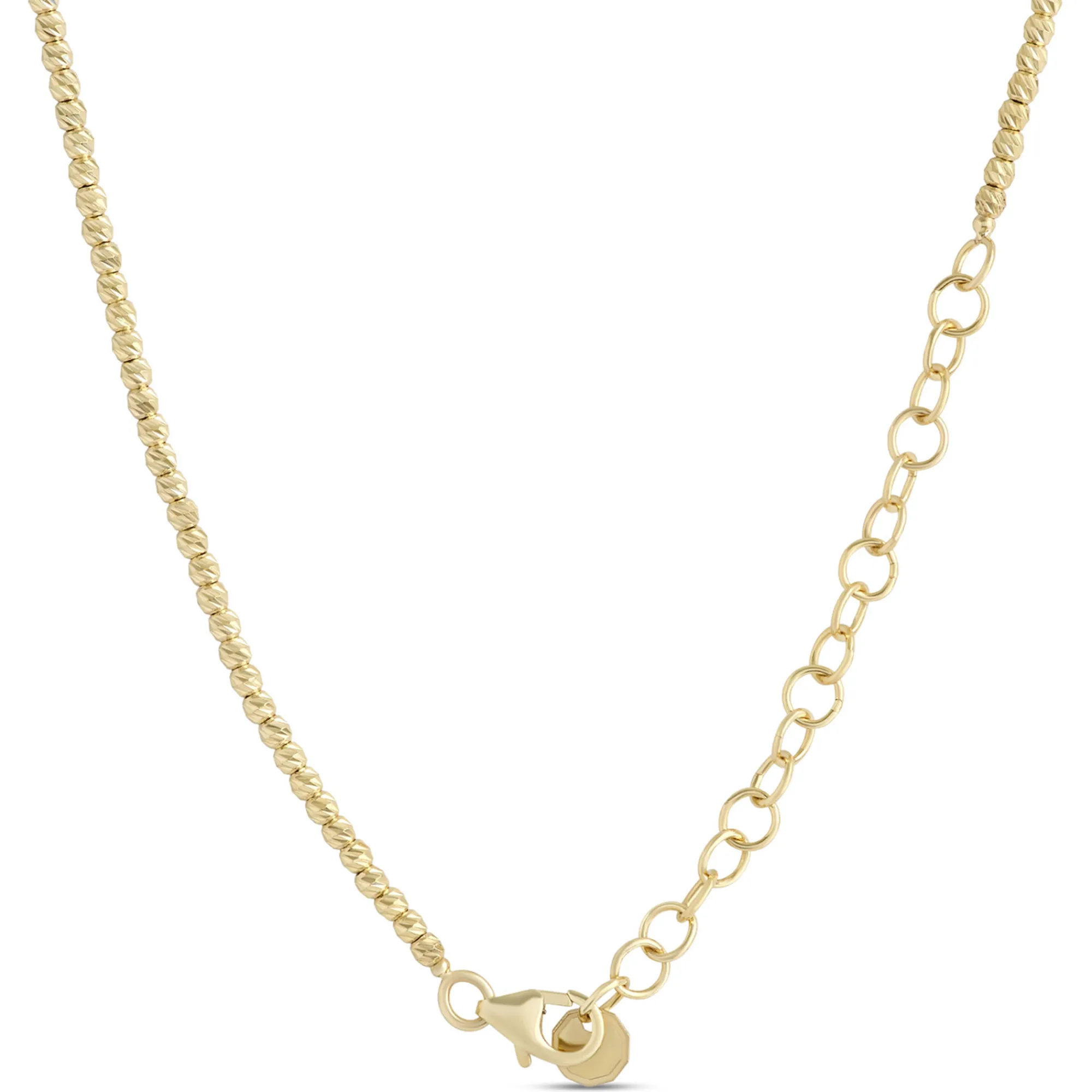 Toscano 18-Inch Beaded Y Necklace, 14K Yellow Gold Best