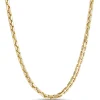 Toscano 24-Inch Chain With Square and Rectangle Links, 14K Yellow Gold Clearance