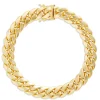 Toscano 9-Inch Cuban Link Bracelet, 14K Yellow Gold New