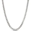Toscano 24-Inch Diamante Link Necklace, 14K White Gold Online