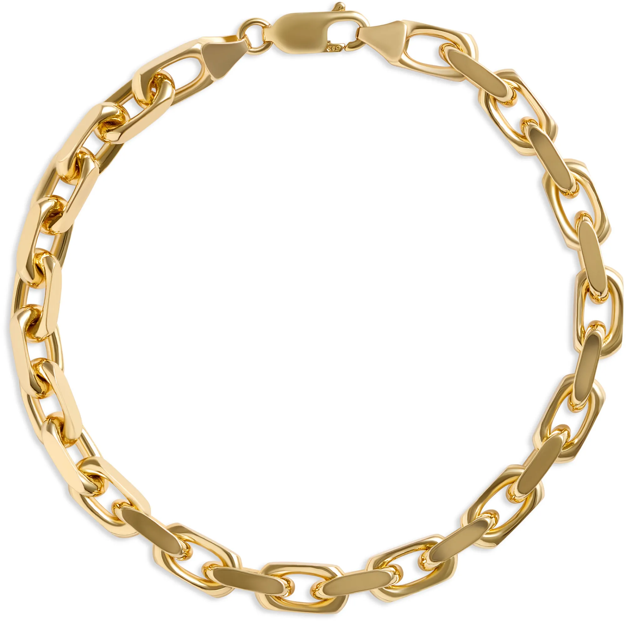 Toscano 8.5-Inch Forzatina Link Bracelet, 14K Yellow Gold Hot