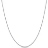 Toscano 24 Inch Franco Link Necklace, 14k White Gold Outlet