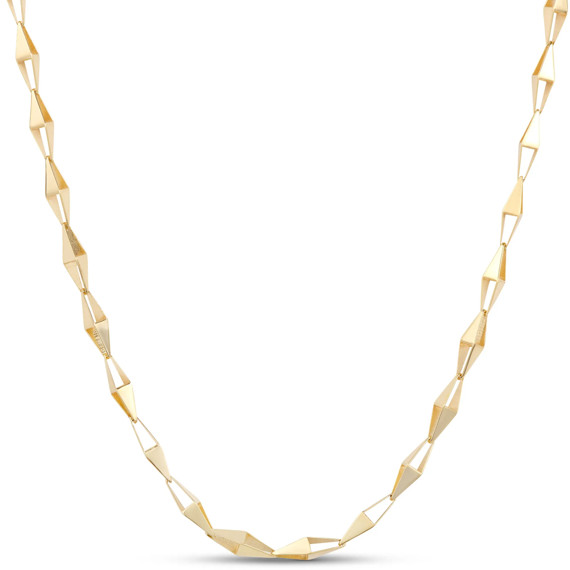 Toscano 18-Inch Kite Link Chain, 14k Yellow Gold Best