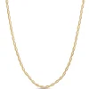 Toscano 18-Inch Oval Bead Necklace, 14K Yellow Gold Hot