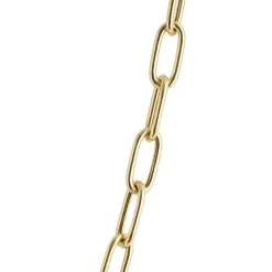 Toscano 18-Inch Oval Link Necklace, 14K Yellow Gold New